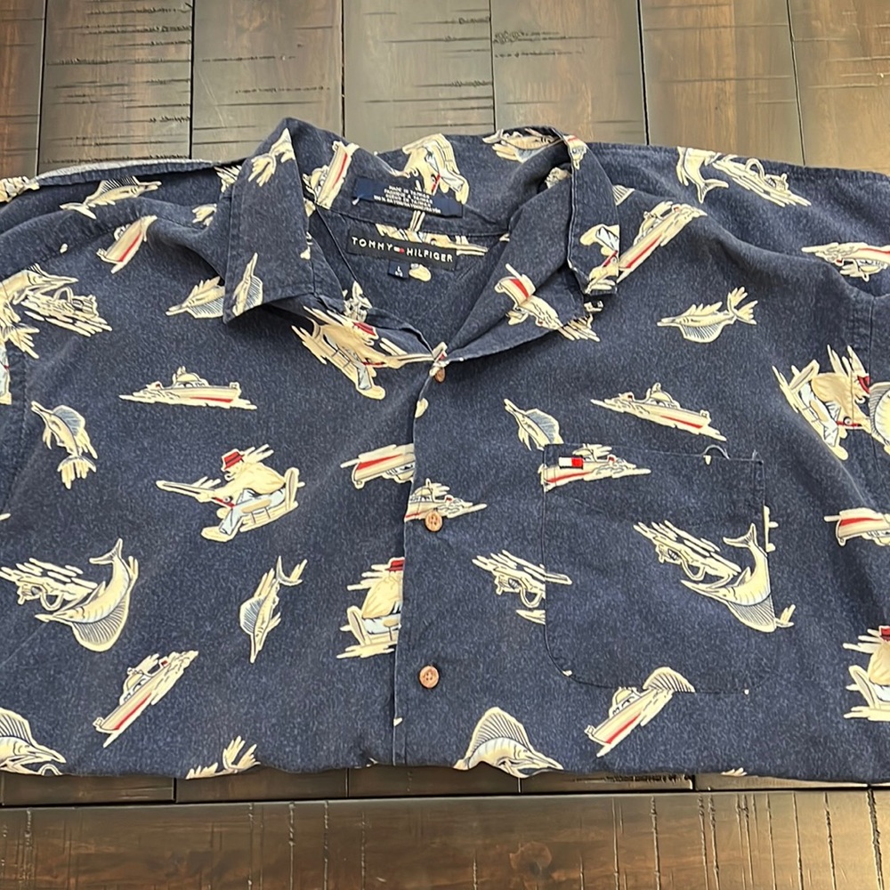 Tommy Hilfiger vintage, Large, Boat button down